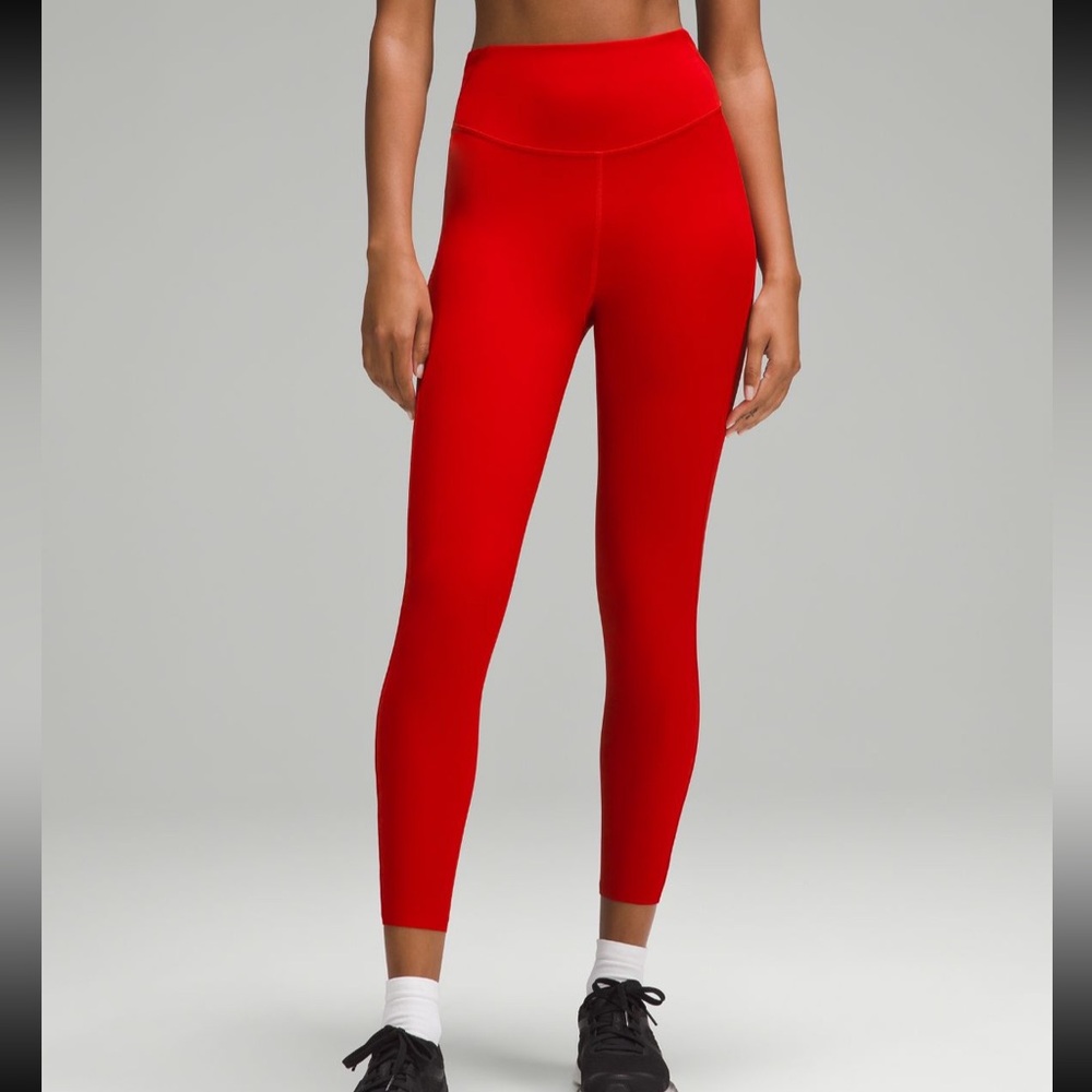 Lululemon | Base Pace High-Rise Legging 25” | Dark Red | Size 10